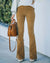 Damen Flared Hose Hohe Taille Stoffhose für Trendigen Look 5