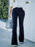 Damen Flared Hose Hohe Taille Stoffhose für Trendigen Look 8