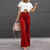 Damen Flared Hose aus nachhaltigem Cordstoff 1