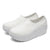 Damen Flip Flop Sneakers mit Orthopädischem Fußbett 3