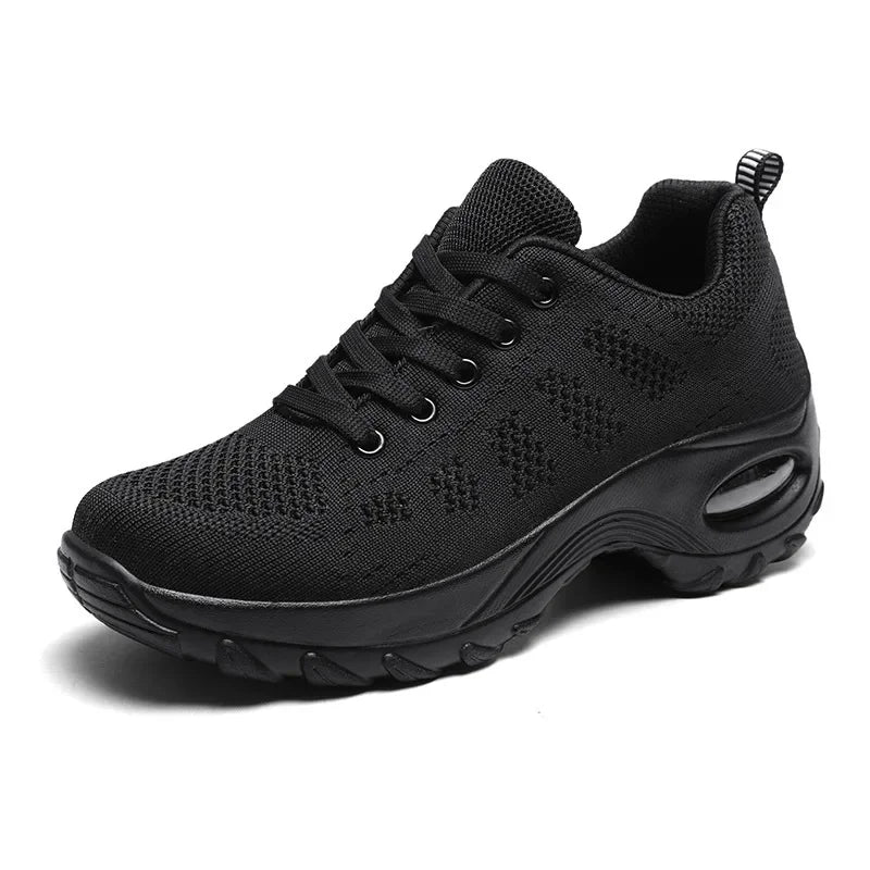 Damen Freizeit Schuhe mit Luftpolster und Dicke Sohle 5