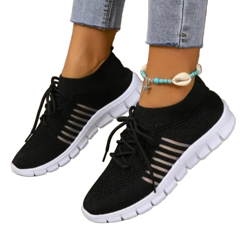 Damen Freizeit Sneakers Atmungsaktiv Mesh Leicht 0