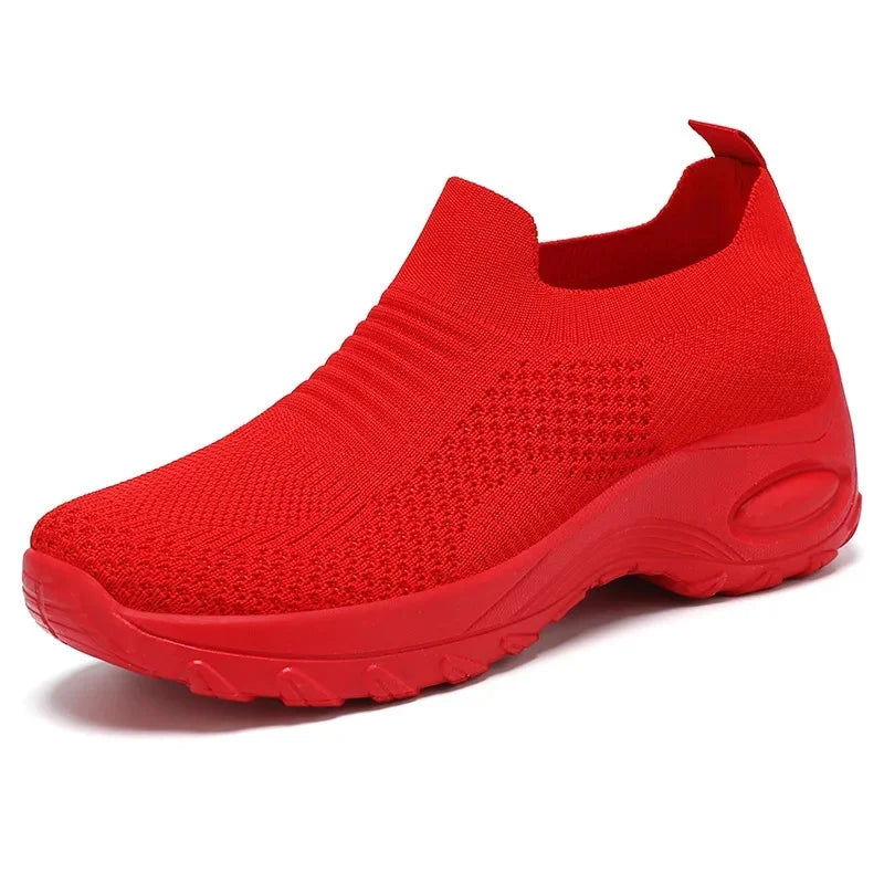 Damen Freizeitschuhe Atmungsaktive Mesh-Design 9