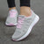 Damen Freizeitschuhe Atmungsaktive Mesh Sneakers Flach Nylon 1