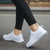 Damen Freizeitschuhe Atmungsaktive Mesh Sneakers Flach Nylon 2