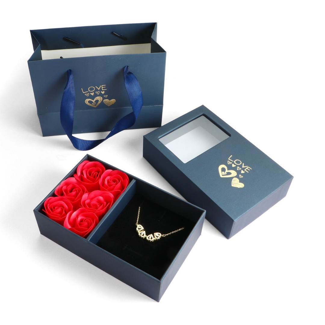 Damen Halskette Gold Mit Raffiniertem Diamanten Design 3