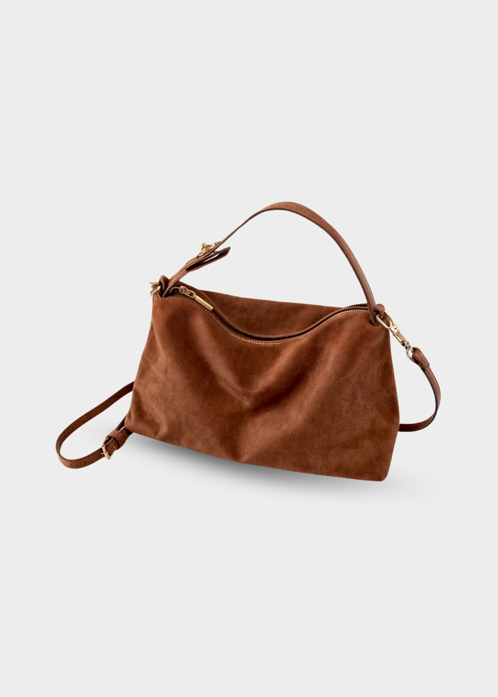 Damen Handtasche Faux Suede Zeitloses Design 2