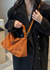 Damen Handtasche Faux Suede Zeitloses Design 5