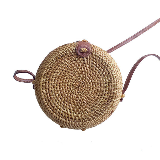 Damen Handtasche Handgefertigte Korbtasche Stilvoll und Vielseitig 4
