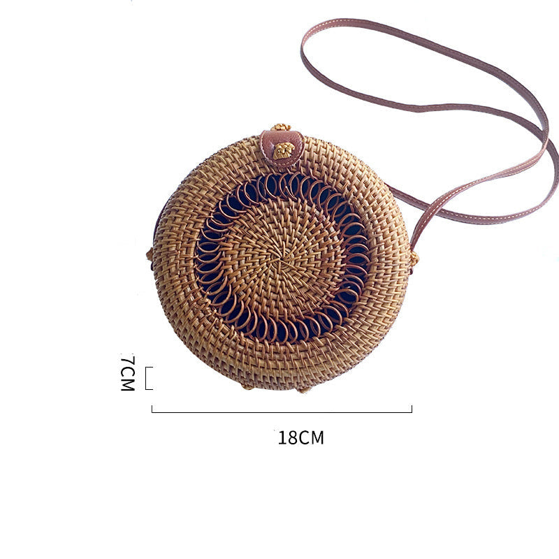 Damen Handtasche Handgefertigte Korbtasche Stilvoll und Vielseitig 7