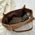 Damen Handtasche Minimalistisch Corduroy Stil 7