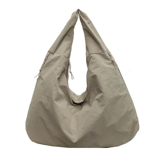 Damen Handtasche Minimalistisch Flexibles Material Große Umhängetasche 8