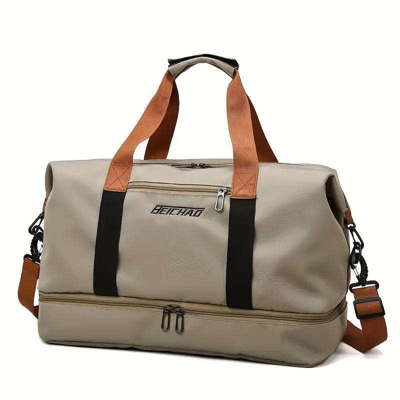 Damen Handtasche Praktisch Oxford-Gewebe Umhängetasche mit Verstellbarem Schulterriemen 5