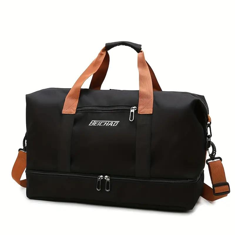 Damen Handtasche Praktisch Oxford-Gewebe Umhängetasche mit Verstellbarem Schulterriemen 6
