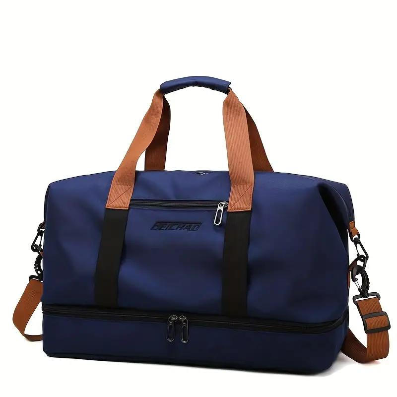 Damen Handtasche Praktisch Oxford-Gewebe Umhängetasche mit Verstellbarem Schulterriemen 8