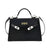 Damen Handtasche Strukturierte Form Mit Metallverschluss Hochwertiges Material 0