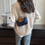 Damen Handtasche Velours Stilvoll Geräumig Elegantes Design 2