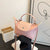 Damen Handtasche Velours Stilvoll Geräumig Elegantes Design 8