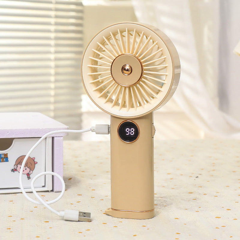 Damen Handventilator Tragbar Mit USB-Ladefunktion Modernes Design 4