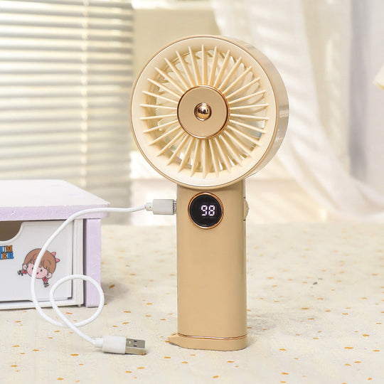 Damen Handventilator Tragbar Mit USB-Ladefunktion Modernes Design 4