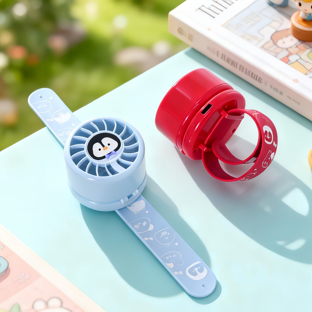 Damen Handventilator Tragbar mit Tierdesign für Unterwegs 1