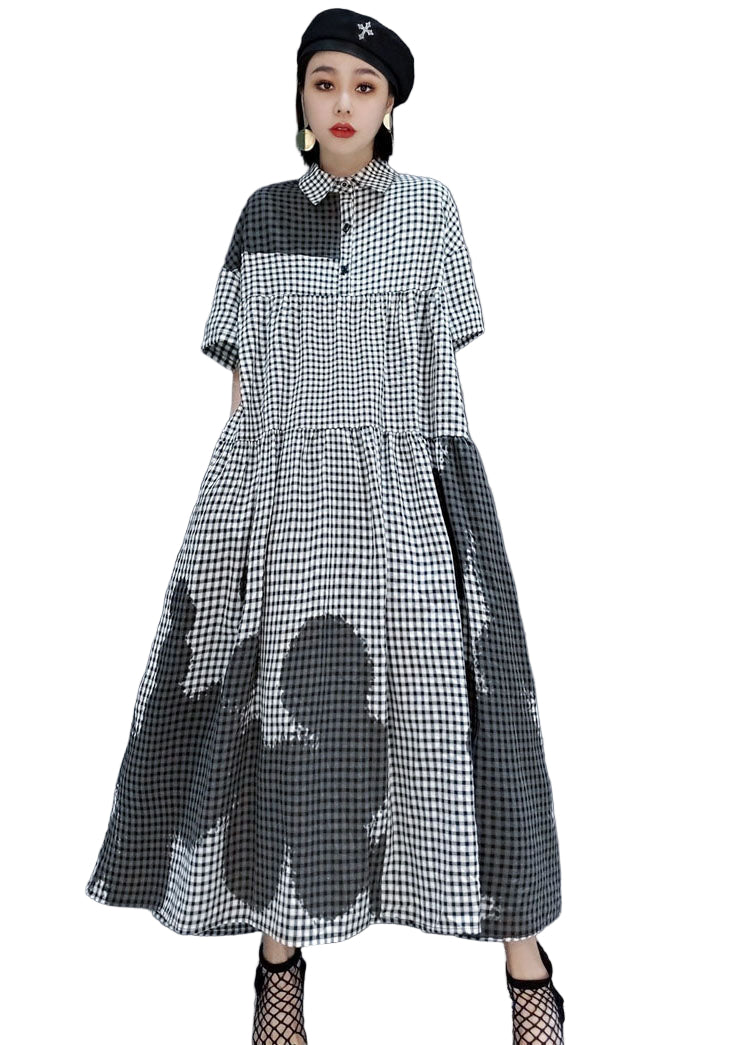 Damen Hemdkleid mit Peter-Pan-Kragen 0