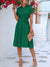 Damen Hemdkleid mit Taillengürtel und Kragen 9