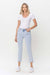 Damen Hoch geschnittene Gerade Jeans aus leichtem Denim 3