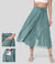 Damen Hochtaillierte 2-in-1 Rock Elegant 0