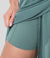 Damen Hochtaillierte 2-in-1 Rock Elegant 4