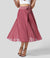 Damen Hochtaillierte 2-in-1 Rock Elegant 6