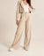 Damen Hochtaillierte Hose mit Weiten Beinen aus Woven Stoff 6