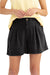 Damen Hochtaillierte Shorts aus Leinen mit Falten für Sommer 0