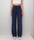 Damen Hochtaillierte Weite Hosen Stretchmaterial 4