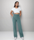 Damen Hochtaillierte Weite Hosen Stretchmaterial 6