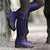 Damen Hohe Stiefel aus Leder für alle Wetterbedingungen 4