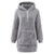 Damen Hoodie Fluffball Weich Polyester für Komfort und Stil 4