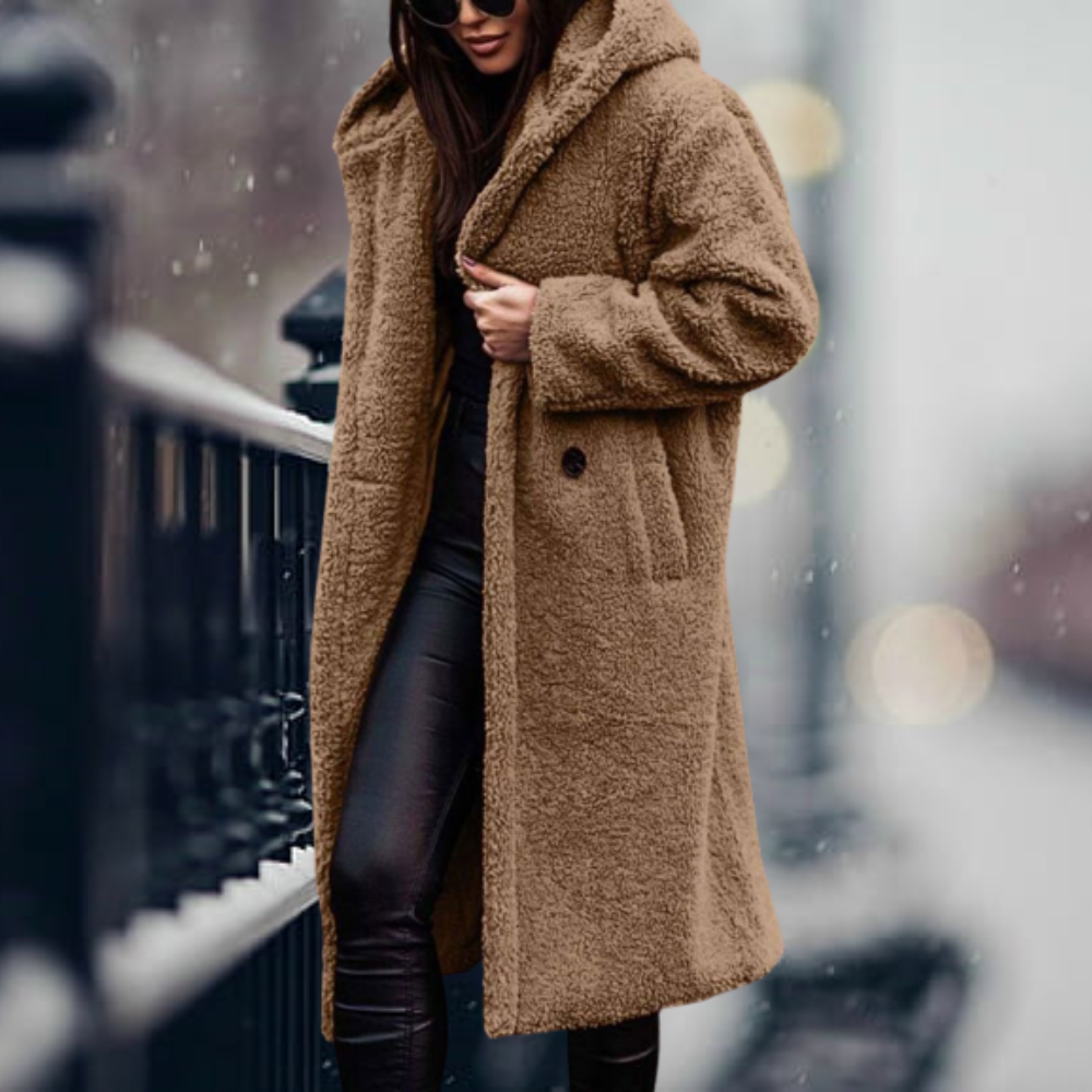 Damen Hoodie Jacke mit Kapuze im modernen Design 2