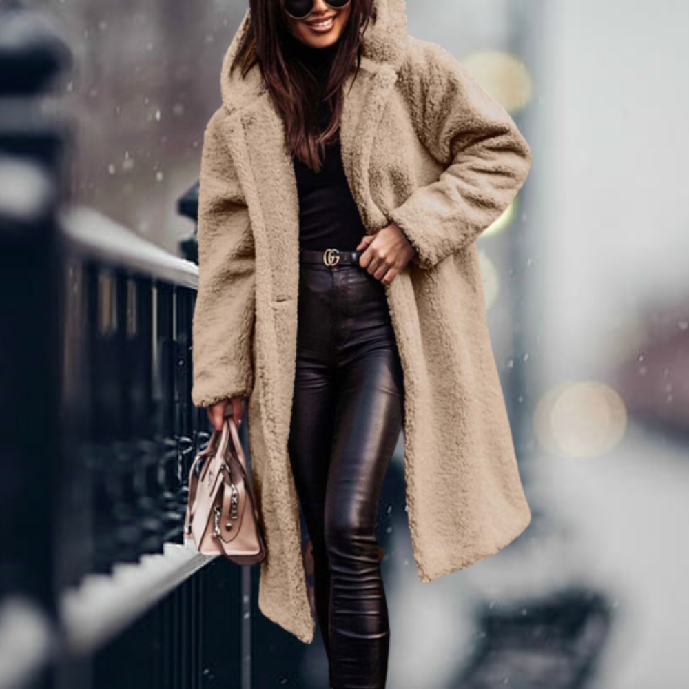 Damen Hoodie Jacke mit Kapuze im modernen Design 5