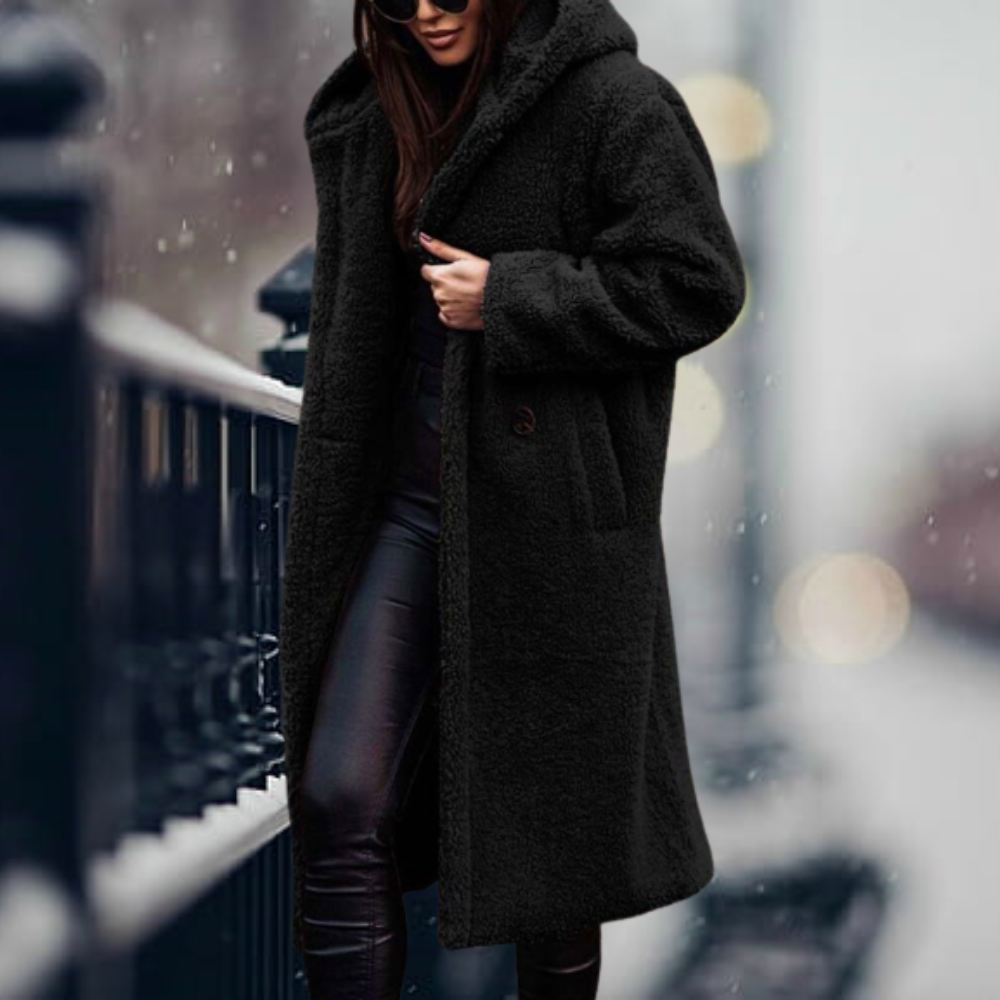 Damen Hoodie Jacke mit Kapuze im modernen Design 6