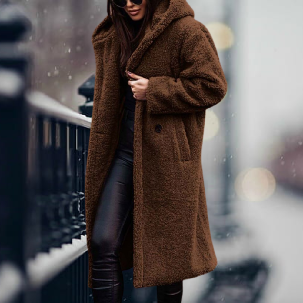 Damen Hoodie Jacke mit Kapuze im modernen Design 7