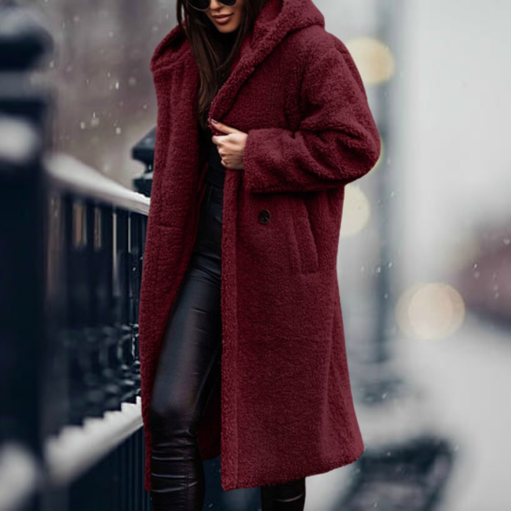 Damen Hoodie Jacke mit Kapuze im modernen Design 9