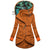 Damen Hoodie Wasserabweisend Tropenmuster Enganliegend 8