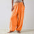 Damen Hose Weit Mit Kordelzug Aus Leichtem Material 11