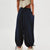 Damen Hose Weit Mit Kordelzug Aus Leichtem Material 2