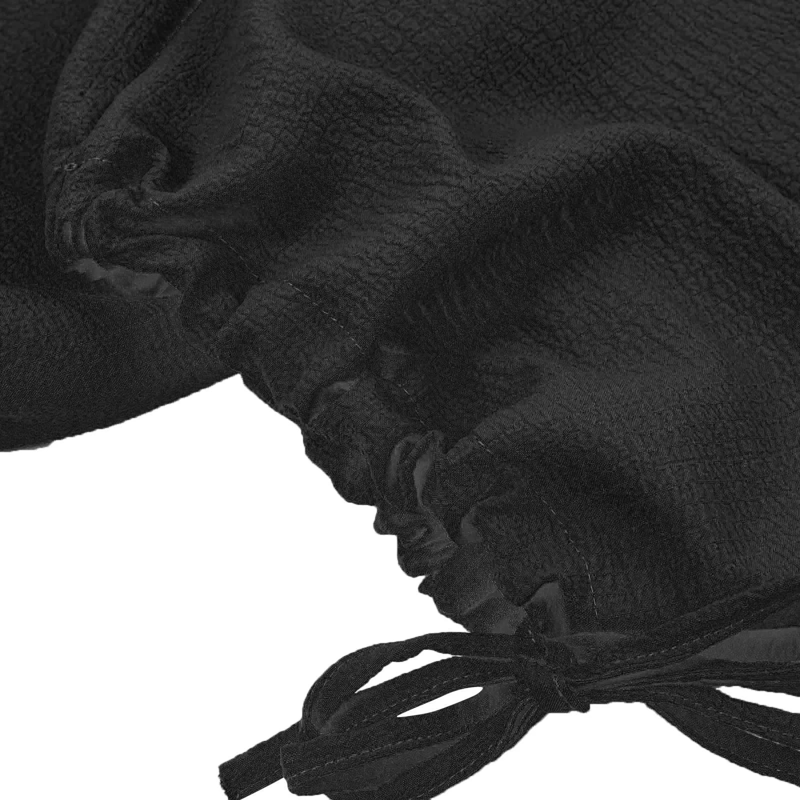 Damen Hose Weit Mit Kordelzug Aus Leichtem Material 4