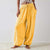 Damen Hose Weit Mit Kordelzug Aus Leichtem Material 6