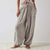 Damen Hose Weit Mit Kordelzug Aus Leichtem Material 9