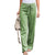 Damen Hosen Baumwoll-Leinen Schnitt Locker Gerade Sommermode 0