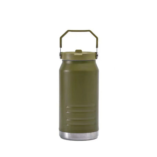 Damen Isolierflasche XL Mit Stabilem Tragegriff - Thermosflasche Für Heiße Und Kalte Getränke 5